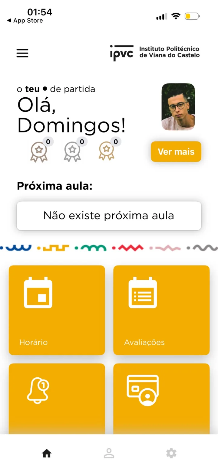 myIPVC — página do aluno